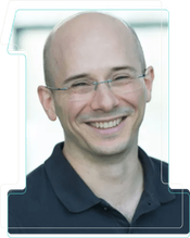 Stylized portrait of Marco Molinari