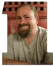 Stylized portrait of Moshe Weitzman