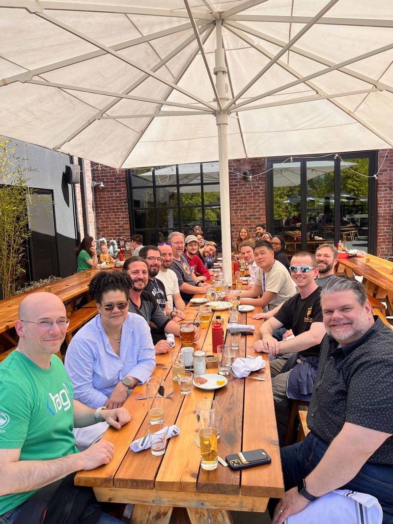 Tag1 Team & Friends enjoying some downtime to meet in person and connect.